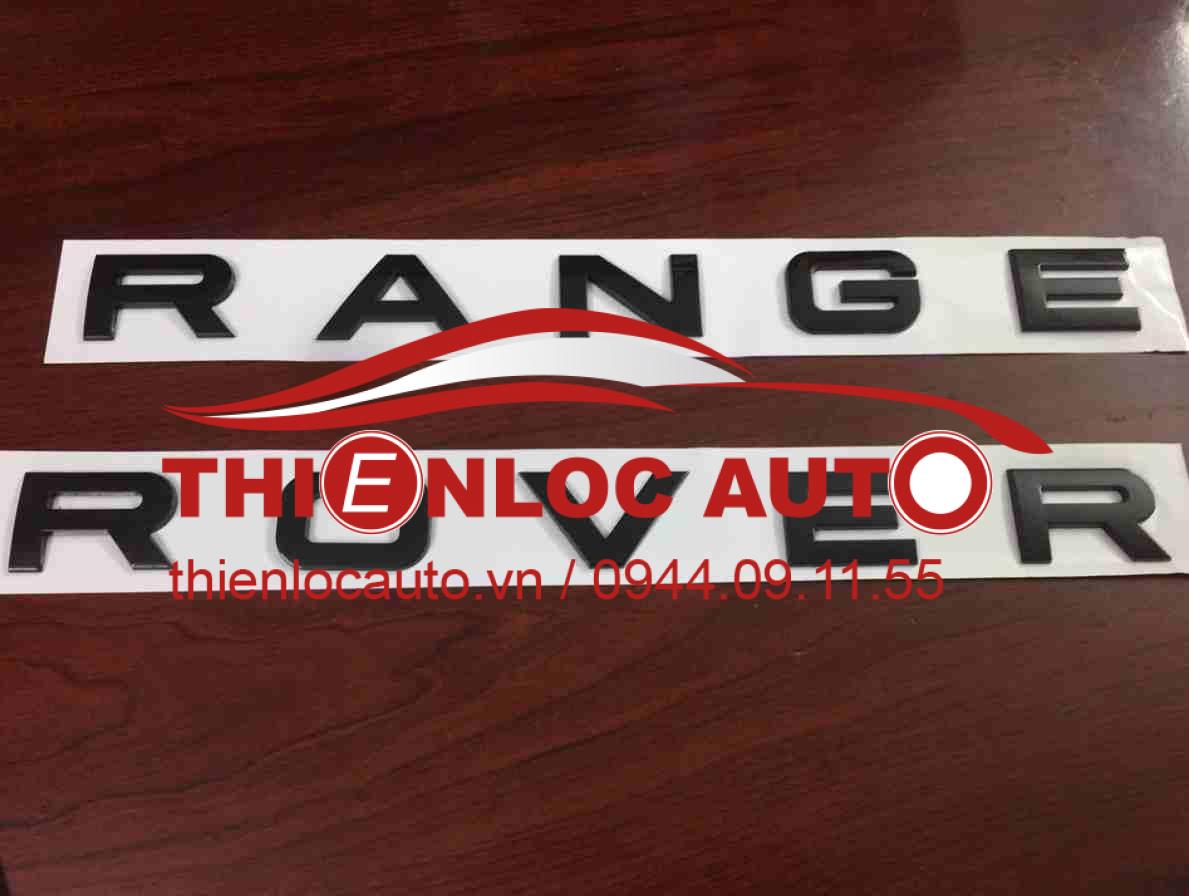 LOGO CHỮ NỔI RAN ROVER