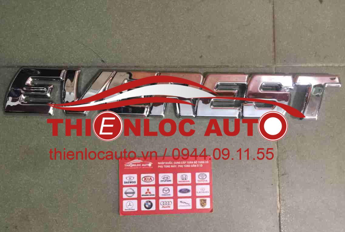 LÔ GÔ CHỮ NỔI FORD EVEREST