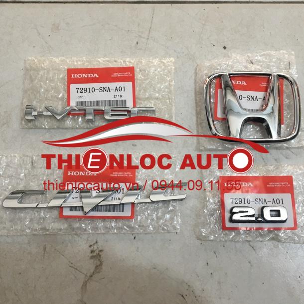 BỘ LÔ GÔ CHỮ HONDA CIVIC