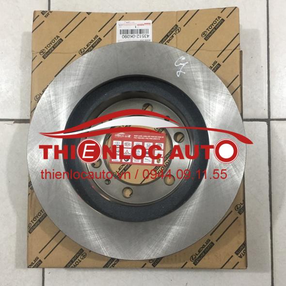 ĐĨA PHANH TRƯỚC TOYOTA FORTUNER