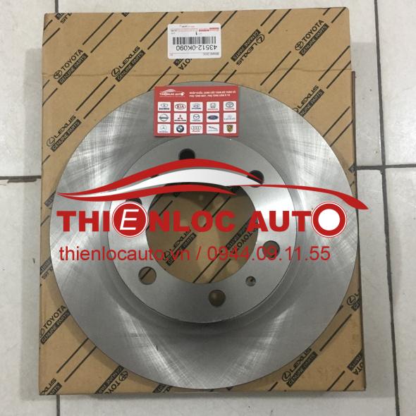 ĐĨA PHANH TRƯỚC TOYOTA FORTUNER