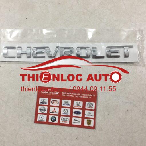 LÔ GÔ CHỮ NỔI CHEVROLET
