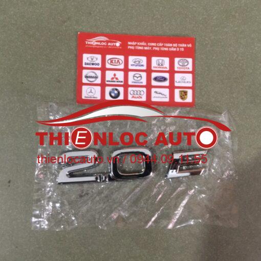 CHỮ NỔI TOYOTA CAMRY 2.0 E